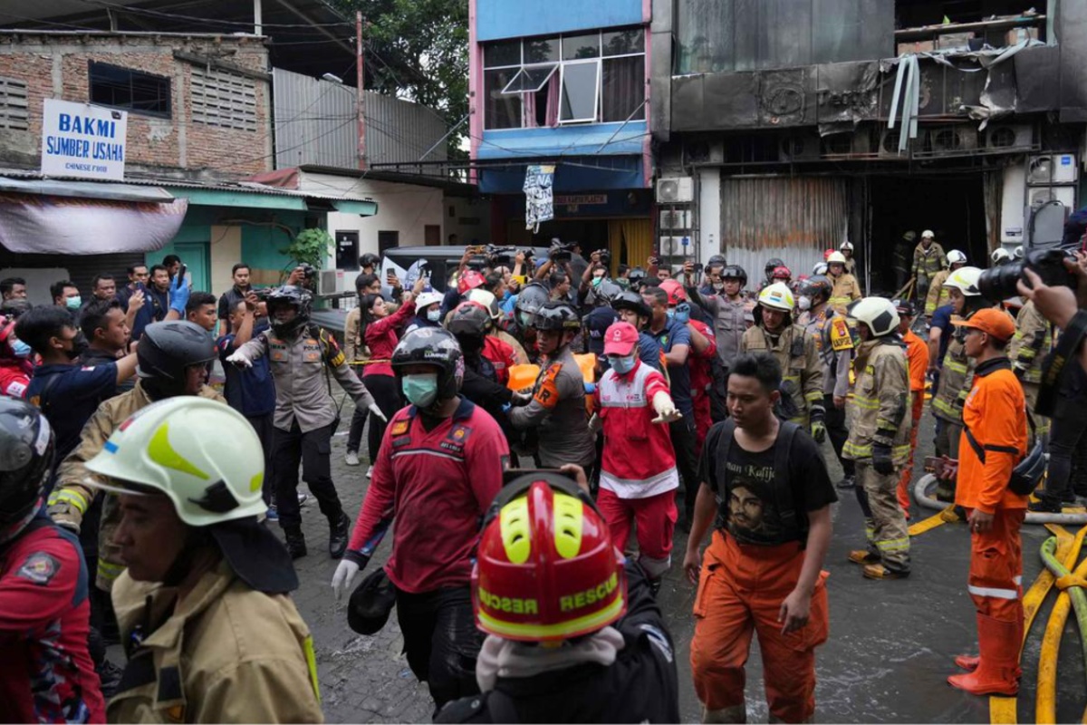 Kebakaran Gedung Tera Drone Mereka Alarm Keras  tentang Kesiapsiagaan K3 Bangunan