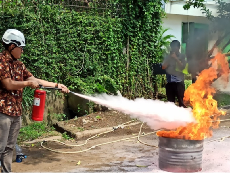 Pembinaan K3 Petugas Peran Kebakaran (Kelas D) Sertifikasi Kemnaker RI