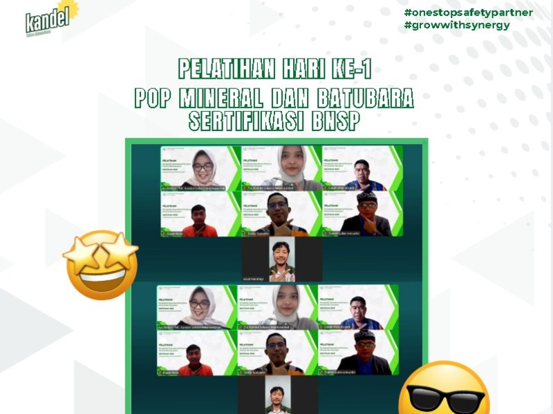 Pelatihan POP Mineral dan Batubara Sertifikasi BNSP